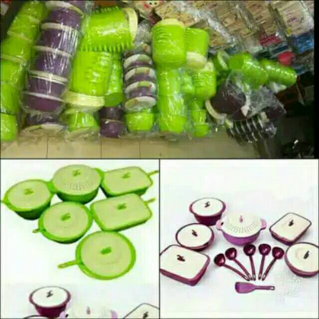 EMERALD ASVITA SET WADAH SAJI SET ASVITA