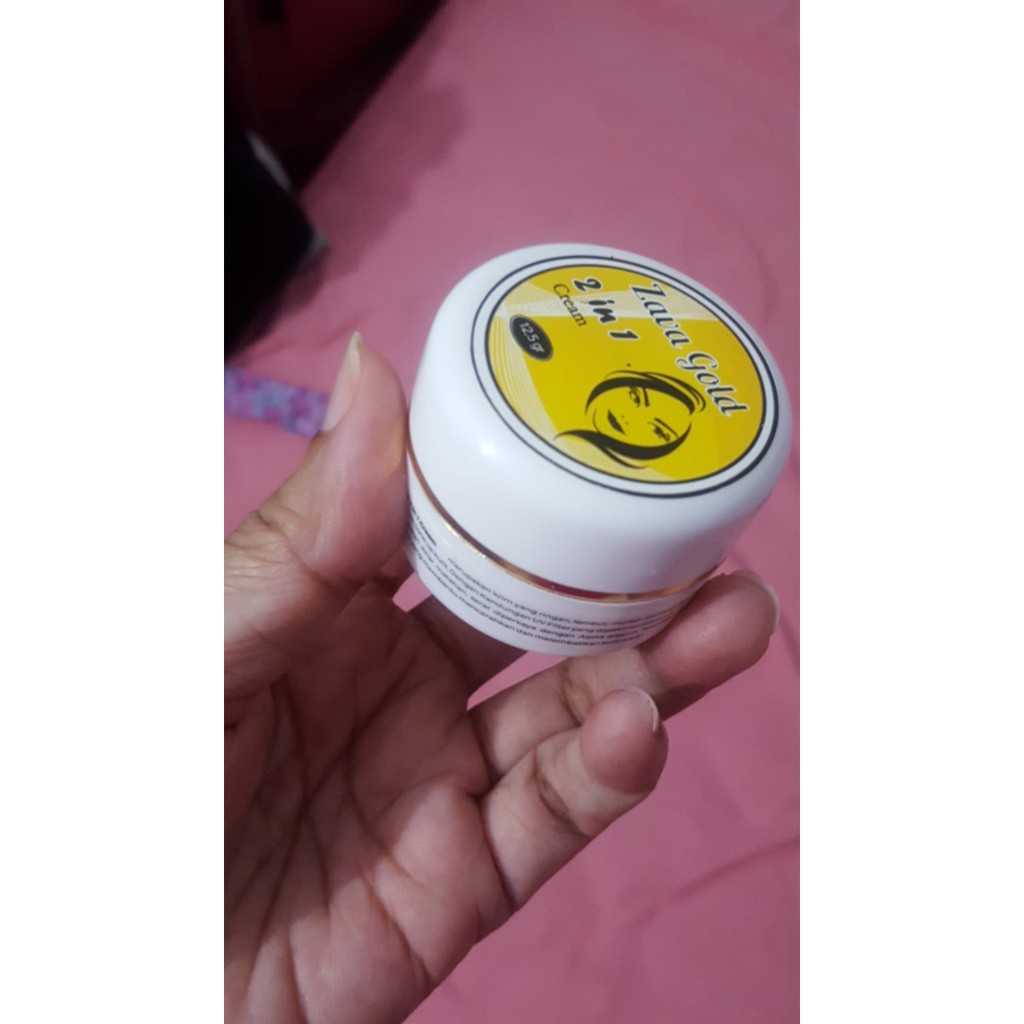 zava gold cream siang malam