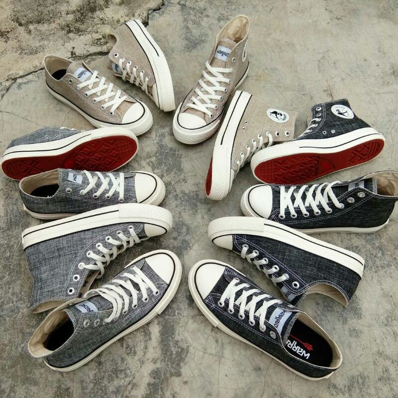 Sepatu Casual Pria Warrior Helios Series Original Sneakers