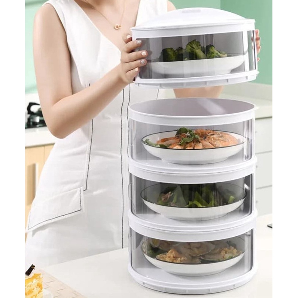 Modern Food Storage / Tudung Saji 4 Susun / Penutup Makanan