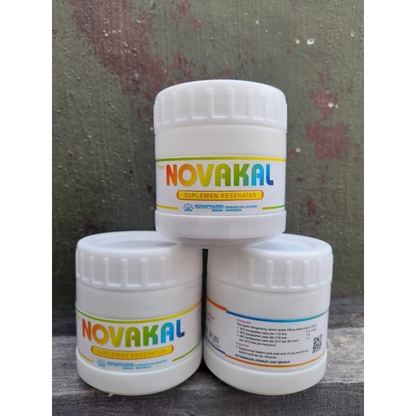 NOVAKAL Kalsium Lactate / Calcium Lactate Untuk Kalsium Ayam Jantan & Ayam Aduan