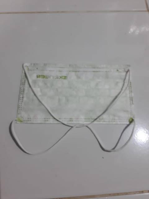 masker jilbab  l  hijab mask  l  masker 3ply  l  masker headlopp isi 50 pcs