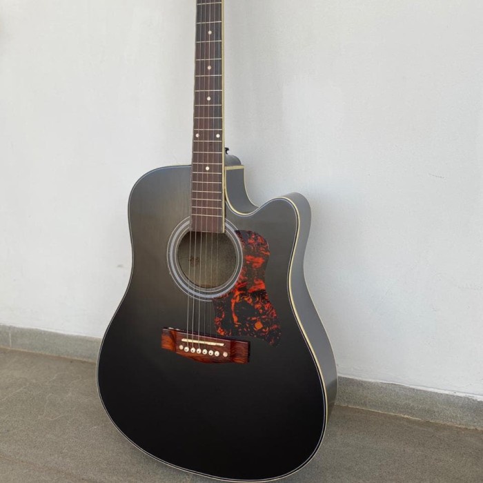 SALE Gitar Akustik Yamaha Jumbo F310 Hitam Ada Trusrod Bonus Banyak