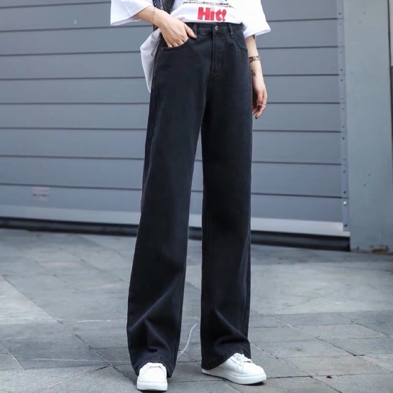 HENNY BASIC LOOSE JEANS (HIGHWAIST) ADA BIG SIZE