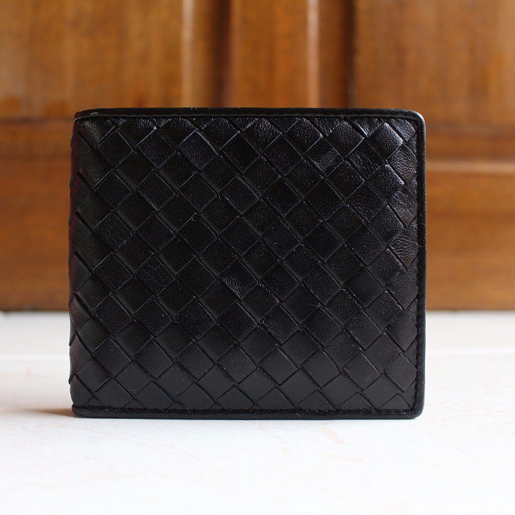 [PROMO] DOMPET KULIT PRIA TIDUR IMPORT BRANDED | BOTTEGA VENETA 1730 BLACK
