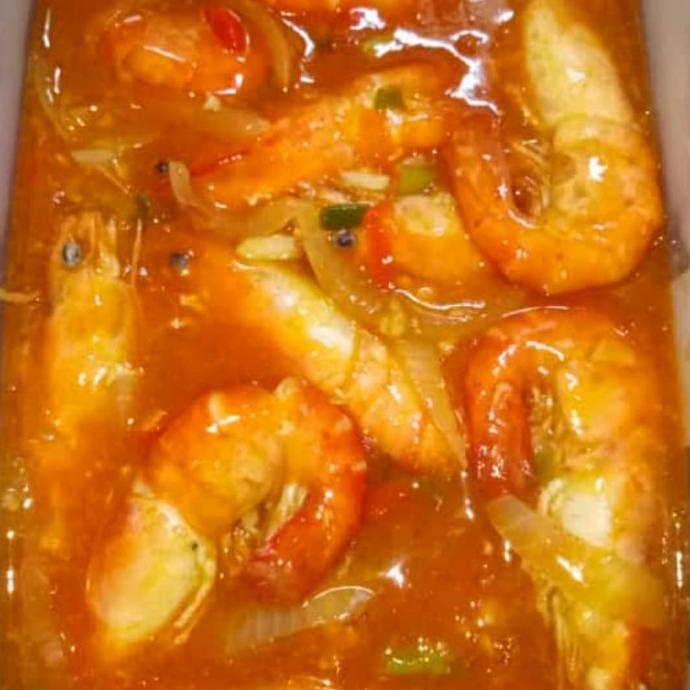 

[COD] Udang Galah Saus Pedas - Makanan Siap Saji [COD]