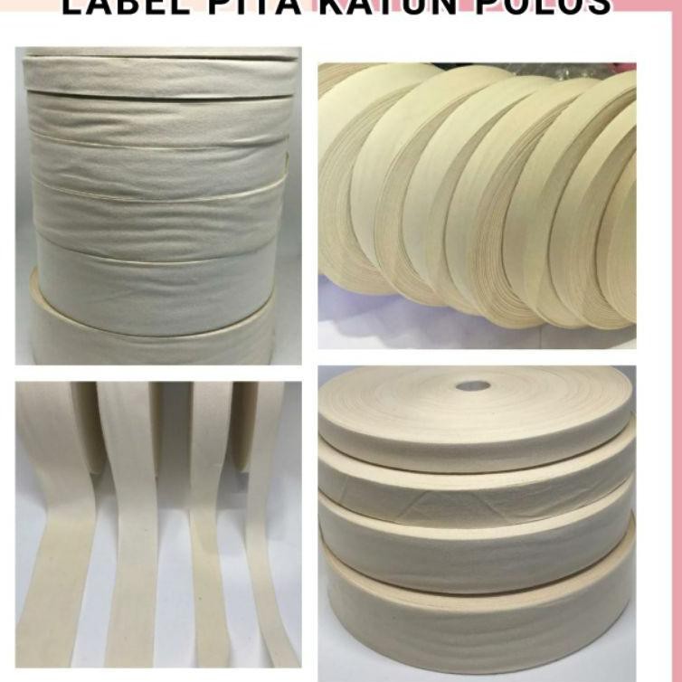 

Terkini MYVGE 10 METER - LABEL PITA KATUN POLOS 98 Super Promo