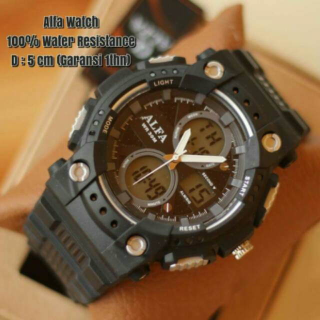 Jam tangan alfa watch