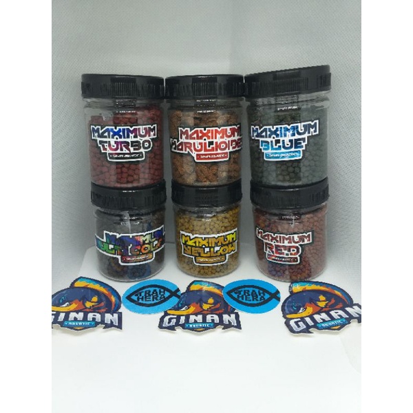 MAXIMUM PELLET (PAKAN CHANNA BY GINAN AQUATIC)