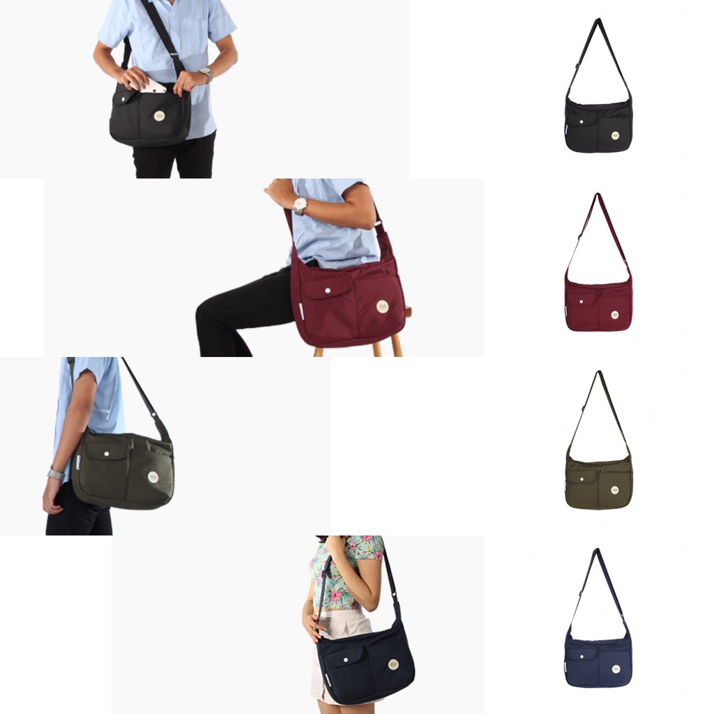 Tas Selempang Slempang Sling Cross Bag Cowok Cewek Sekolah Kuliah Hangout Converse Nike Distro Murah