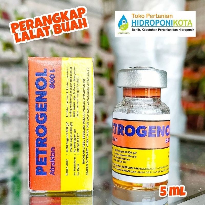 PETROGENOL 800L isi 5 ml - perangkap serangga dan lalat