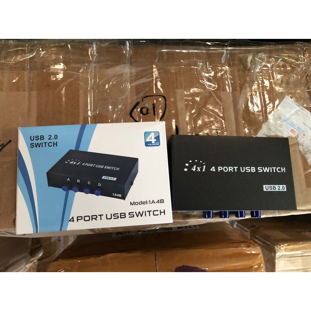 SWITCH PRINTER 4PORT Manual Sharing Usb Switcher 4 Port Data Murah / Manual data switch printer 4por