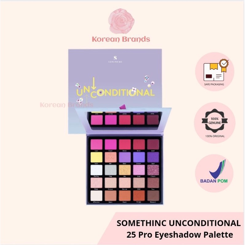 SOMETHINC UNCONDITIONAL 25 Pro Eyeshadow Palette