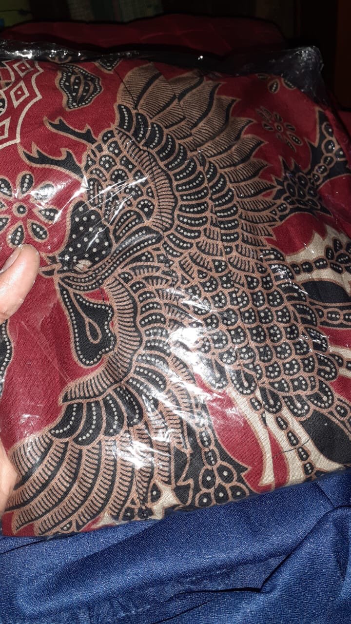 Baju Batik Pria Slimfit Big Size M L Xl Xxl Atasan Kemeja Batik Lengan Panjang Original