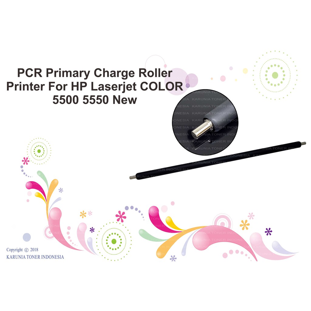 PCR Primary Charge Roller Printer For HP Laserjet COLOR 5500 5550 New