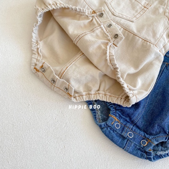 JUMPER ANAK BAYI / JUMPER UNISEX / DENIM ROMPER-2