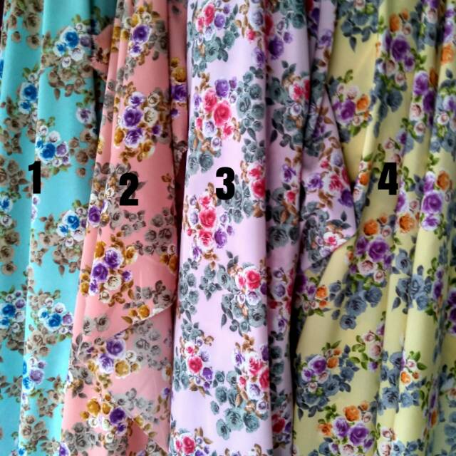 Kain Wolpis wolpeach wolfis motif kain gamis kain baju 