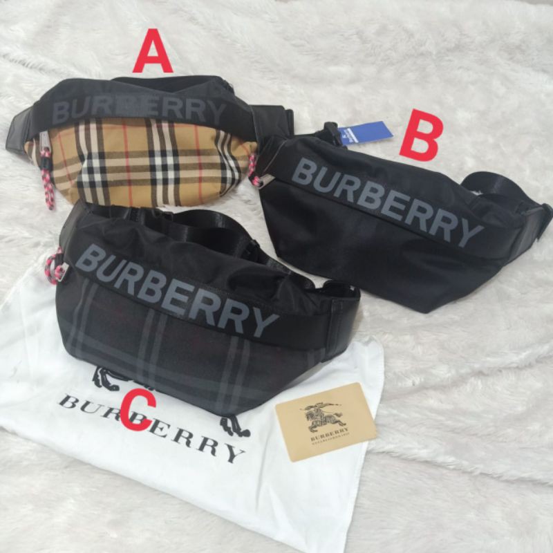 Waistbag BURBERRY Logo Detail ECONYL® Sony Bumbag Super Premium