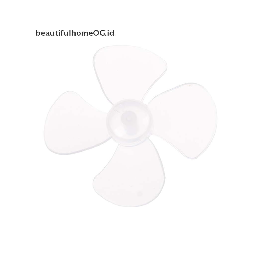 6pcs / Set Baling-Baling 4 Bilah Bahan Plastik ABS Ukuran 2mm X 56mm