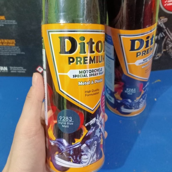 DITON Premium Pilox Pilok Cat Semprot Stylist Blue Matt (H9283*) 9283 Biru Doff Dop (400cc)