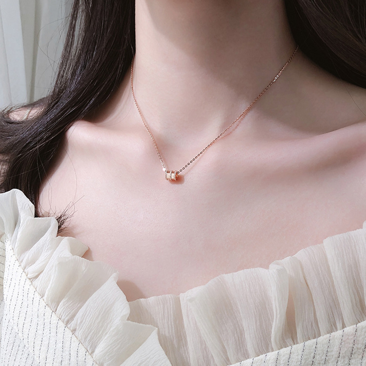 Small Waist Necklace for Women Korean Personality Ins Luxury Exquisite Clavicle Chain Fashion Jewelry Accessories