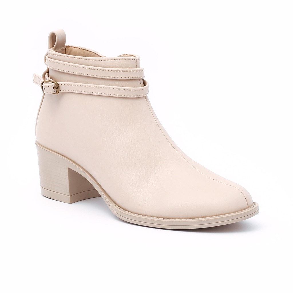 KHK by Khakikakiku Jill Cream Boots