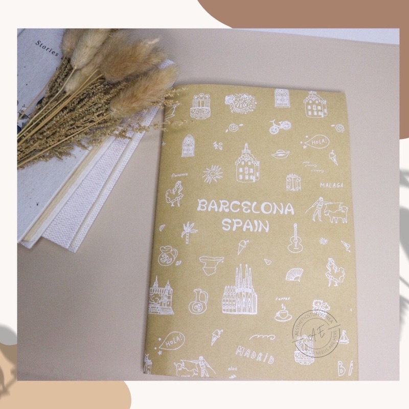

NoteBook Buku Catatan Buku Tulis Vintage Scrapbook Estetik