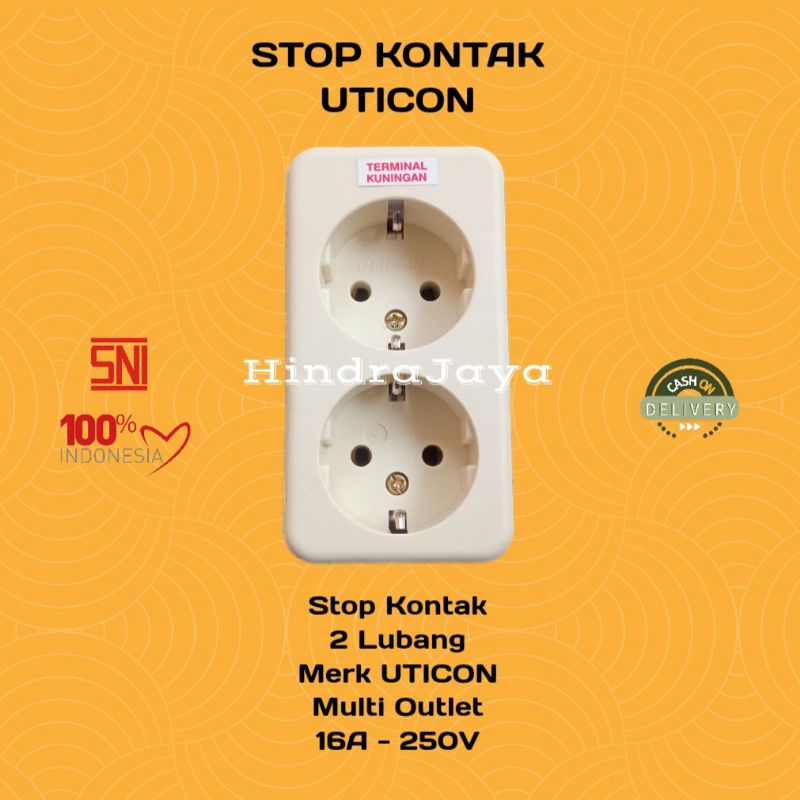 Stop Kontak 2 Lubang