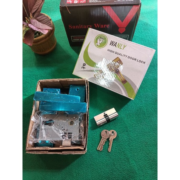 Handle Pintu/Wanly/Slot Pintu/Door Lock