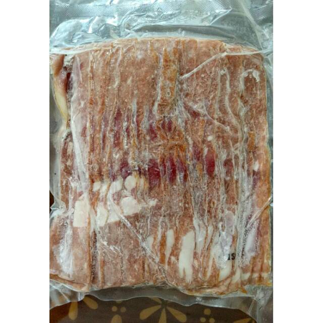 

Pork Bacon 1kg dan 500gr