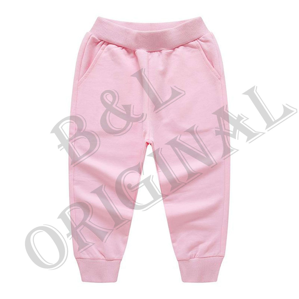 BS/COD/CELANA JOGGER POLOS ANAK ANAK 1-7 TAHUN//REALPIC//GOOD QUALITY