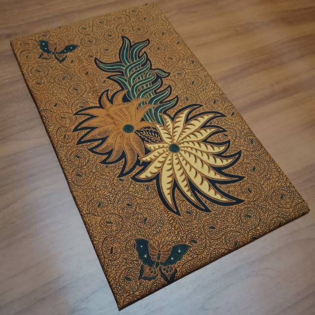 Kain batik solo motif daun singkong