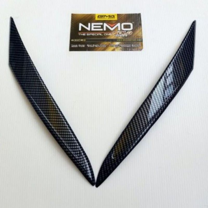 CARBON CARBON NEMO HONDA PCX 150 NEW LOKAL COVER BEHEL RADIATOR KNALPOT STOPLAMP TANGKI HAWA DLL