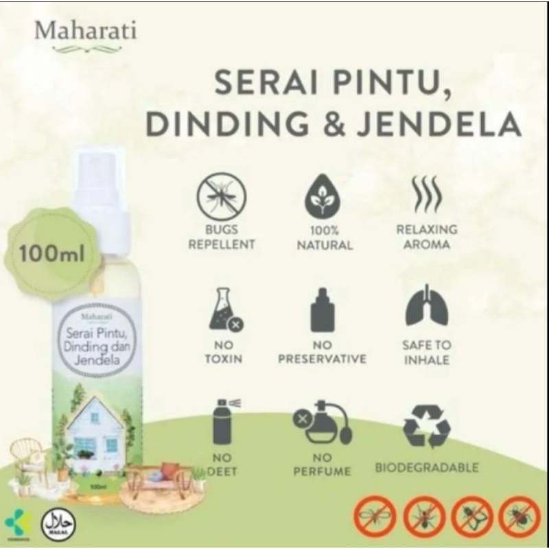 Maharati serai pintu,dindingdan jendela 100ml