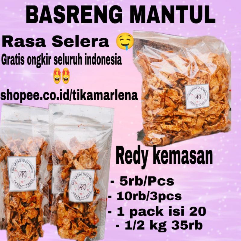 

basreng isi 20 ukuran seribuan