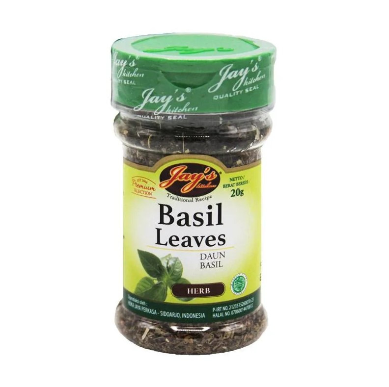 Jays Basil Leaves Herbs / Daun Basil 20gr