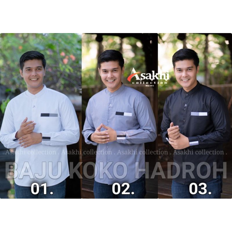 BAJU KOKO AZ ZAHIR TERBARU KOKO PRIA DEWASA COD BAYAR DI TEMPAT