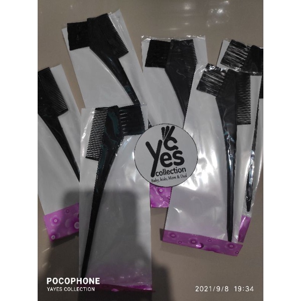 Sisir Kuas Semir Cat Pewarna Rambut 1 Pcs Hair Color Colour