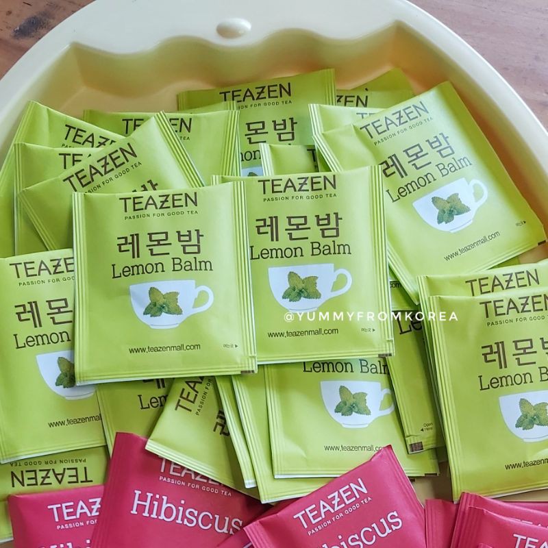 

Teazen Lemon Balm Tea Korea (Eceran)