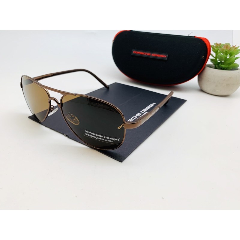 BISA COD || BEST SELLER KACA MATA PRIA PORSCHE DESIGN SUPER PREMIUM LENSA POLAROID FULLSET