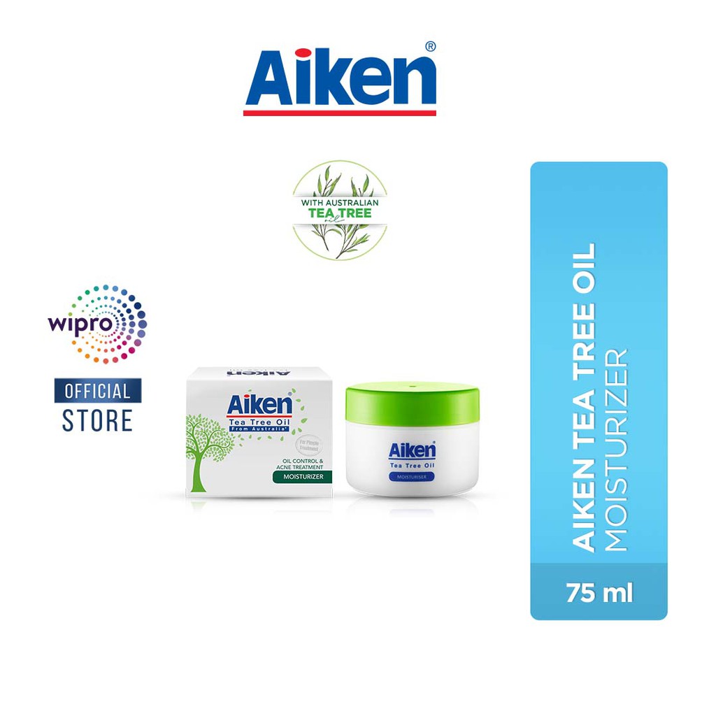 Jual Aiken Tea Tree Oil Moisturizer 75ml Shopee Indonesia