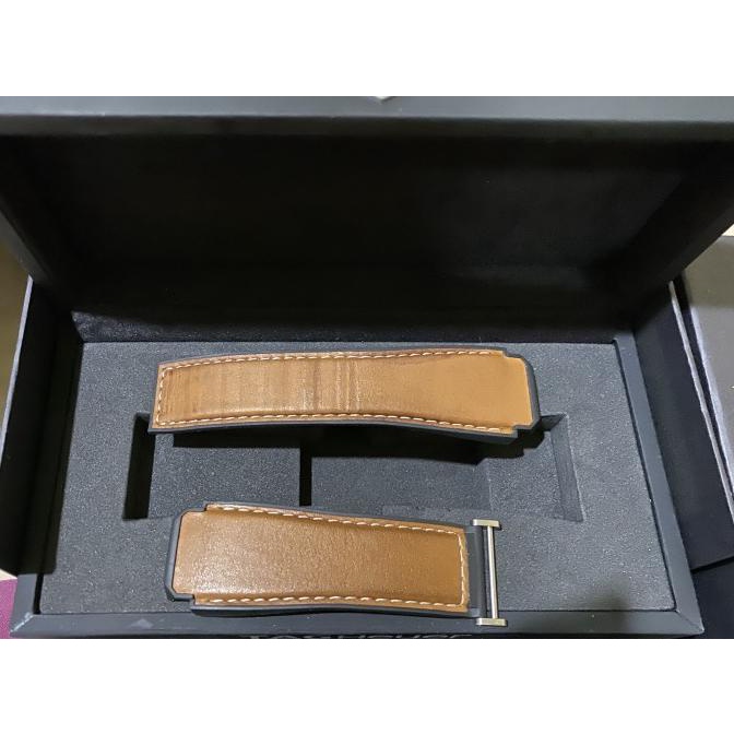 {{{{}}] Leather Strap tag heuer connected modular 45mm