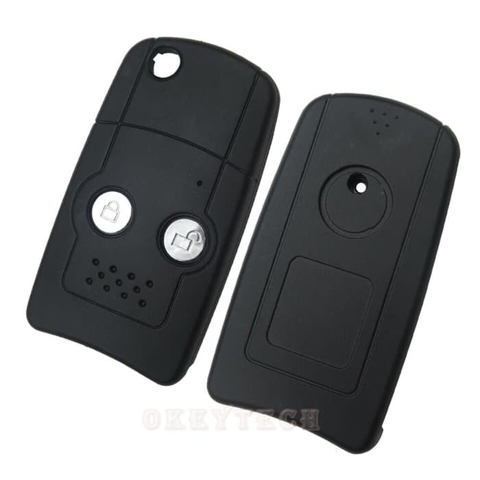 Casing Kunci Lipat Flip Key 2 Tombol Mobil TOYOTA Innova Vios Yaris Al