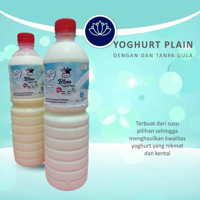 

YOGURT PLAIN FREESUGAR & LESSSUGAR 1KG