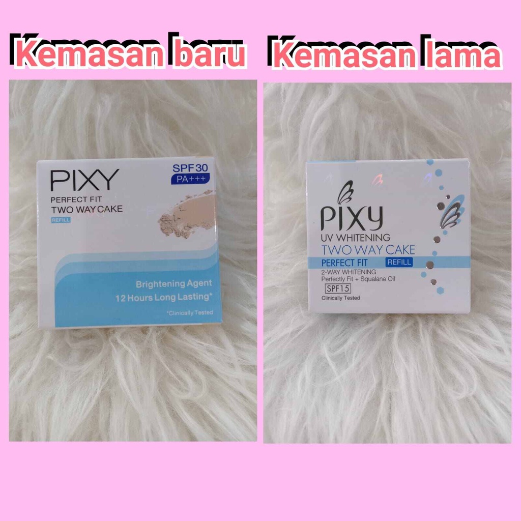 Pixy Perfect Fit Two Way Cake 12.2 gr / Pixy Refill Perfect Fit Two Way Cake SPF 30