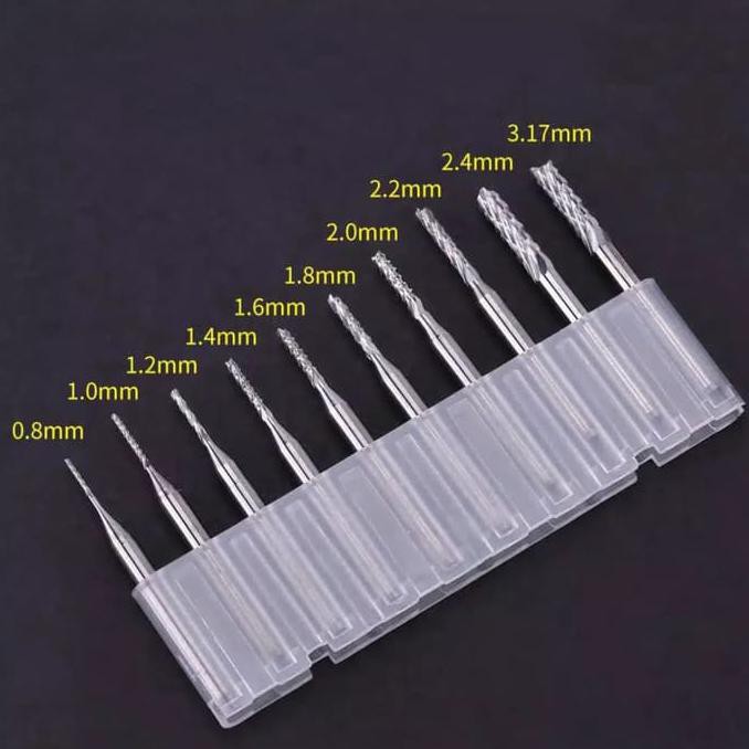 10 PCS MATA BOR MINI GERGAJI/POTONG PCB SAW ROD MANDREL PISAU DRILL