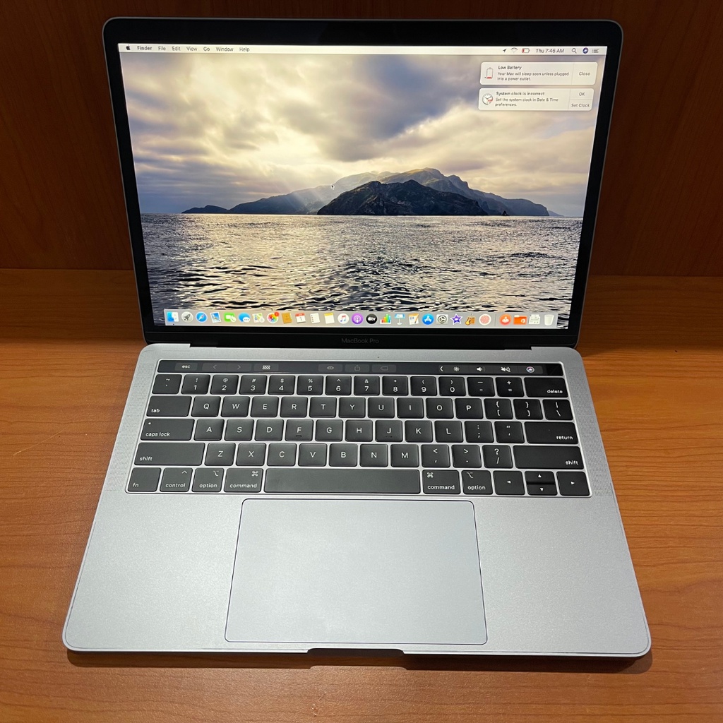 MacBook Pro 13 inch Touchbar 2019 Core I7 2.8GHz Ram 16 GB Ssd 512 GB