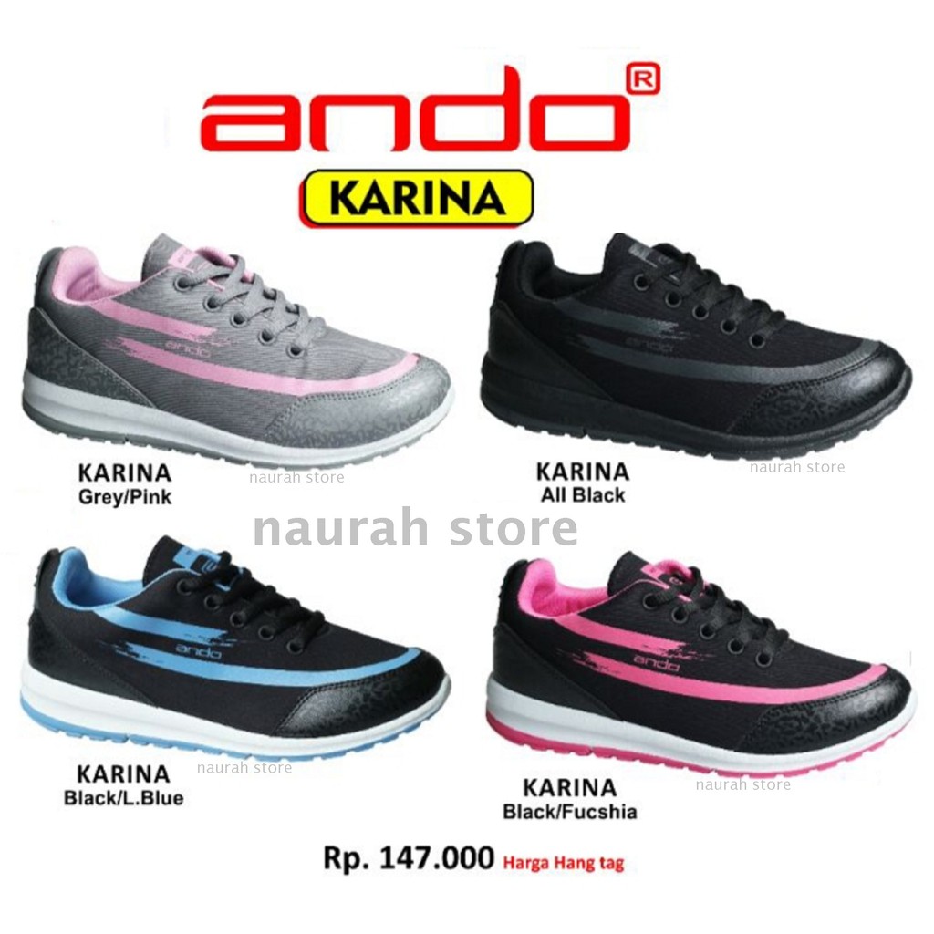 SEPATU ANDO VONDA SUMIKO &amp; KARINA SNEAKERS ORIGINAL KUALITAS IMPORT Alternativ Lindsey Adelline Crossfit