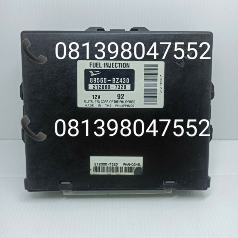 Ecu Komputer Computer Toyota Rush 2006-2012 original 89560-BZ430