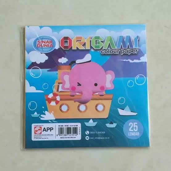 

Kertas Origami Standart atau Sedang